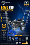 T-970 PRO Elektrikli Hidrolik Boya Makinası (Kartsız)
