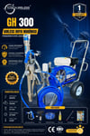 TITECH GH-300 Airless Boya Makinası - Benzinli