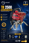 TR-2500 Elektrikli Airless Boya Makinası - Dijital