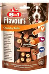 8in1 Flavours Crunchy Rolls Köpek Ödülü 85gr
