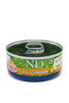 N&D Natural Tavuklu Yetişkin Kedi Konservesi 70gr