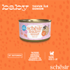 Schesir Baby Tavuklu ve Somonlu Yavru Kedi Konservesi 70gr