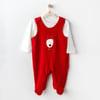 Andywawa Erkek Bebek Patikli Tulum Kırmızı AC25339