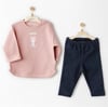 Andywawa Kız Bebek 2'li Takım Denim AC26087