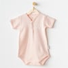 Andywawa Kız Bebek Basic Body Salmon AC25896