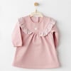 Andywawa Kız Bebek Elbise Pembe AC26092