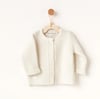 Andywawa Unisex Bebek Triko Hırka Ekru AC26344