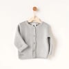 Andywawa Unisex Bebek Triko Hırka Gri AC26344