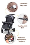 Baby Care BC-500 Combo Bebek Arabası Siyah