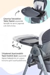 Baby Care BC-511+ Flex Plus Lüks Mama Sandalyesi Sarı (L)
