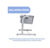 Chicco Next2Me Magic Evo Anne Yanı Beşik Grey Mist