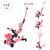 Globber Go Up Baby 360 Işıklı Scooter - Koyu Pastel Pembe