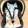 Jadeer 5'li Babynest Yıldızlı Pembe 0124