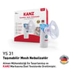 Kanz KNZ-0711 Şarjlı Taşınabilir Mini Mesh Nebülizatör 