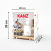 Kanz Knz-0726 Manuel Üstten Dolum Soğuk Buhar Makinesi
