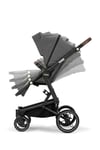 Kanz T-Go Travel Sistem Bebek Arabası Siyah