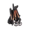 Kraft Balear Kabin Boy Bebek Arabası Black Gold