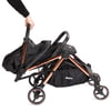 Kraft Balear Kabin Boy Bebek Arabası Black Gold