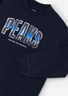 Mayoral Erkek Çocuk Baskılı Sweat Blue Black 4456