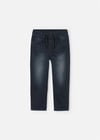 Mayoral Erkek Çocuk Denim Pantolon Negro 4566