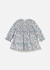 Mayoral Kız Bebek Desenli Elbise Blue Bell 2909