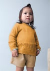 Mayoral Kız Bebek Şort Camel 2261