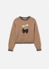 Mayoral Kız Çocuk Örme Kazak Camel 7316