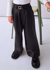 Mayoral Kız Çocuk Suni Deri pantolon Negro 4574