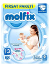 Molfix Fırsat Paketi No:3 Midi Bebek Bezi 68 Adet 4-9 Kg