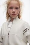 NK Kids Çocuk Fermuarlı Sweat Gri 37815
