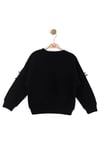 NK Kids Çocuk Fiyonklu Sweat Siyah 4-8 Yaş 39508