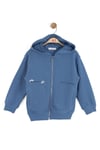 NK Kids Erkek Çocuk Freedom Fermuarlı Hırka Mavi 4-8 Yaş 49506