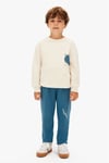 NK Kids Erkek Çocuk Tek Alt Eşofman Mavi 69504