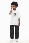 NK Kids Erkek Çocuk Tişört Beyaz-Gri 48301