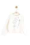 NK Kids Kız Bebek Magnet Sweat 1-4 Yaş Krem-Lacivert 39601