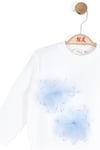 NK Kids Kız Bebek Rhode Sweat Ekru-Mavi 1-4 Yaş 39612