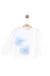 NK Kids Kız Bebek Rhode Sweat Ekru-Mavi 1-4 Yaş 39612