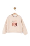 NK Kids Kız Bebek Sweat Krem 37633