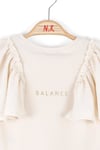 Nk Kids  Kız Çocuk Balanca Bluz Krem 36564