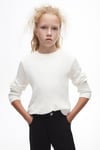 NK Kids Kız Çocuk Fitilli Body Ekru 37820