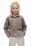 NK Kids Kız Çocuk Gömlek Antrasit 37814