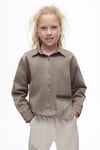 NK Kids Kız Çocuk Gömlek Antrasit 37814