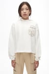 NK Kids Kız Çocuk Kapişonlu Sweat Ekru 37808