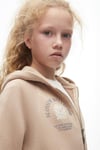 NK Kids Kız Çocuk Kapşonlu Sweat Camel 37806