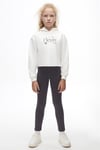 NK Kids Kız Çocuk Kapşonlu Sweat Ekru 37817