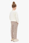 NK Kids Kız Çocuk Leopar Pantolon Pudra 4-8 Yaş 59513