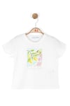 NK Kids Kız Çocuk Limon Badi Tişört Ekru 36558