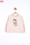NK Kids Kız Çocuk Mantar Sweat Krem 35613