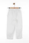 NK Kids Kız Çocuk Pantolon Ekru-Gri 58306