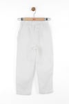 NK Kids Kız Çocuk Pantolon Ekru-Gri 58306